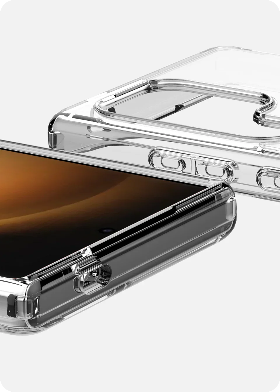 Samsung S25 Ultra MagSafe Cover Itskins Avana Ice Clear Samsung S25 Ultra MagSafe Cover Itskins Avana Ice Clear